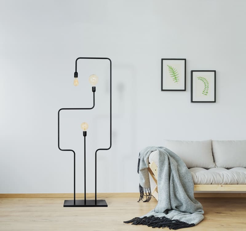 canapé et lampe modernes de Flam & Luce

