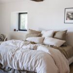 Incorporate elegant fabrics into your bed and create a stylish bedroom